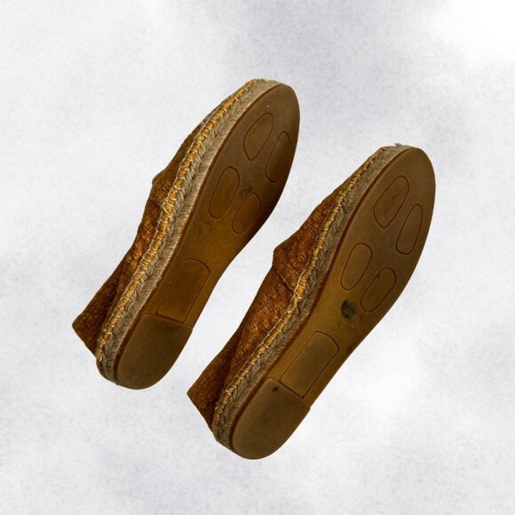 Mustard Yellow Slip-On Espadrilles (9) - Picture 7 of 8